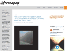 Tablet Screenshot of alternapop.com